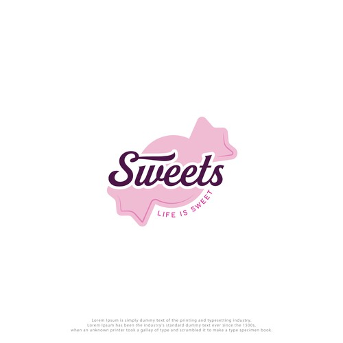 Logo for scandinavian high end Pick N Mix candy store Design by D4.studio