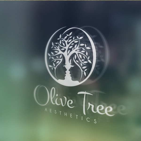 An olive tree in a beauty business logo!