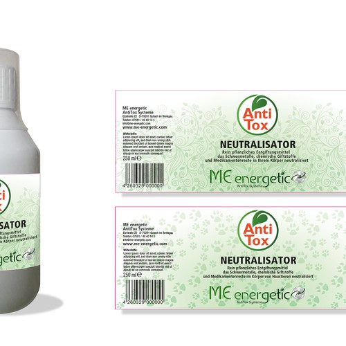 Product packaging contest entry by E. Forster