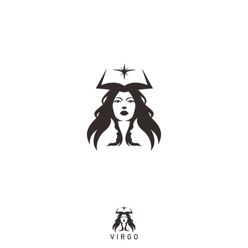 Create elegant and CREATIVE logo for Virgo(Zodiac) thanks!!! Design by Wiell