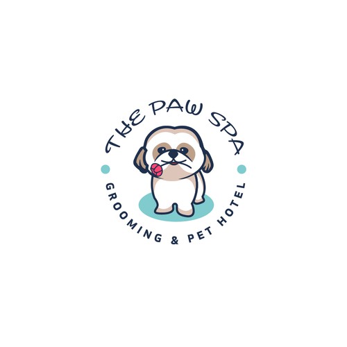 Classic, creative , professional…. The Paw spa , grooming and luxury pet hotel Design by S.H Designs