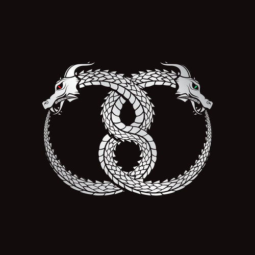 Personal ouroboros logo Design by EvgenYurevich
