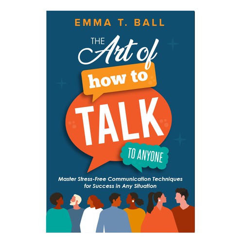 eBook cover for The Art of How to Talk to Anyone Design by qwerty4