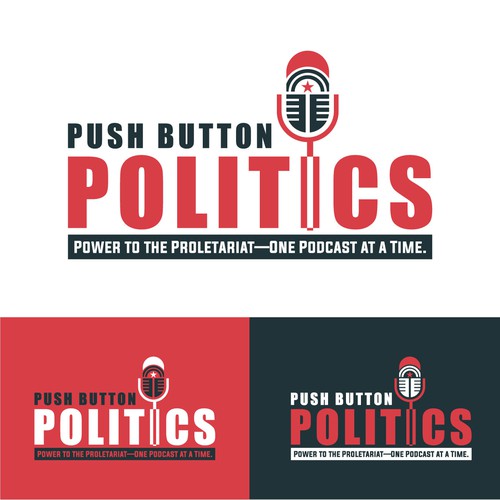 Push Button Politics Logo Design Design by GivenChy