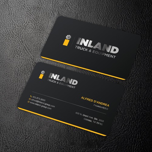 Create a Business Card for our Heavy Truck & Equipment Company Design by Rakibh