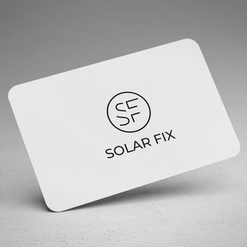 help us reveal the newest face of the solar repair industry - SolarFix Design réalisé par design_13  ©