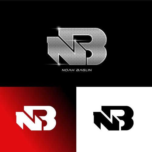 Name Initials - NB - Racing Driver Design by Locomouse_es