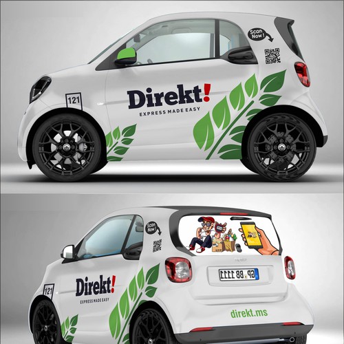 fleet marketing for delivery services Diseño de dnite