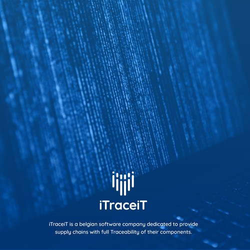 Corporate logo for our company specialized in traceability software (worldwide startup company) Design by Cimpri