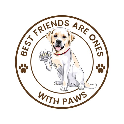 Design an amazing sticker for passionate dog owners and dog lovers Design by Xnine