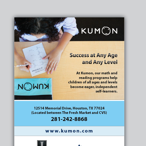 Create an ad for Kumon | Postcard, flyer or print contest
