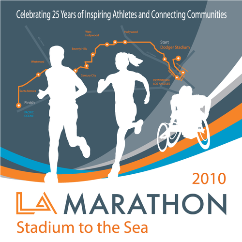 LA Marathon Design Competition Design by Ultimate_Mike