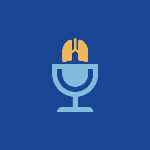 Logo Design for a Lung Cancer Podcast Focused on Real Conversations and Hope Design by hattori
