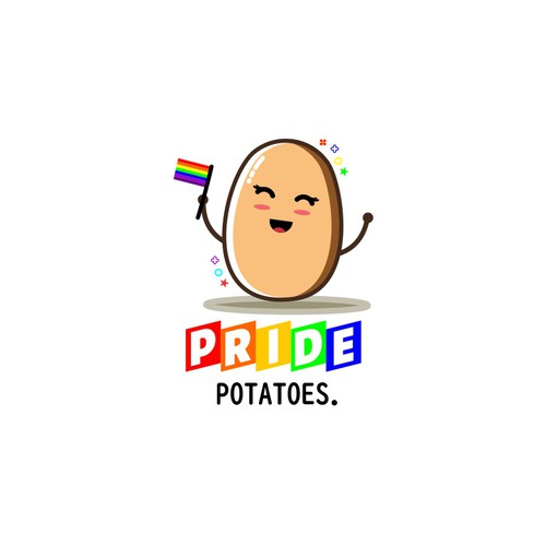 Cute potato logo that kids will love, Logo design contest