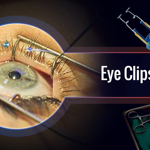 Powerful Design for an Eye Surgery YouTube Channel "Eye Clips and Quips" Design by Akashganga