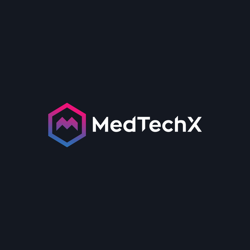 MedTechX logo design Design by SOUFIAN⚡