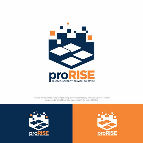 Powerful but simple logo for a unique insurance company Design by F3design™⭐