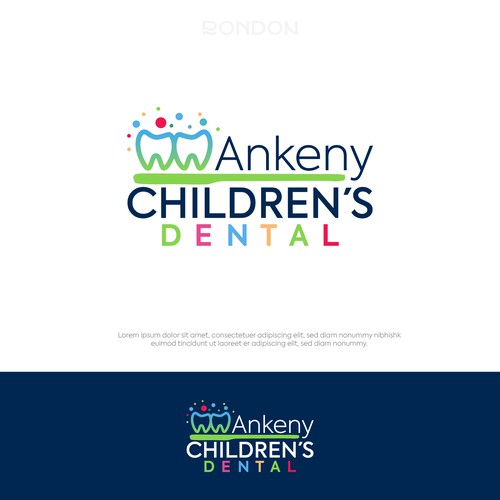 Design a new revamped logo for a pediatric dental office Réalisé par Daniel Rondon