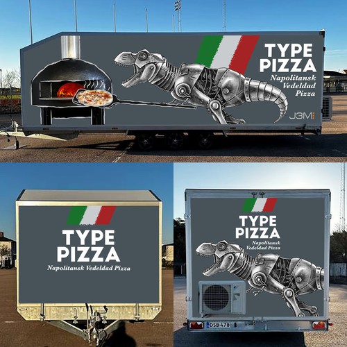 PIZZA trailer - be creative! Design von Rockyman