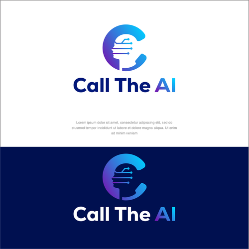 AI Communication Logo Design by Elesense