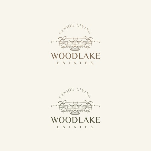 Create an Iconic Logo for Our Senior Living Community - Woodlake Estates Senior Living Design by Marvelous Maria