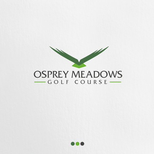 Golf Course Logo - Osprey Meadows Golf Course at Tamarack Design by Design Republik