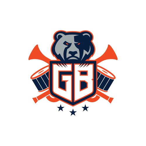 Create an exciting brand for a high school marching band Design by Kibokibo