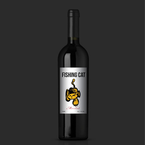 Design a modern wine label for a small new independent brand in India's emerging market (our wine bottled in Italy) Design by Dragan Jovic