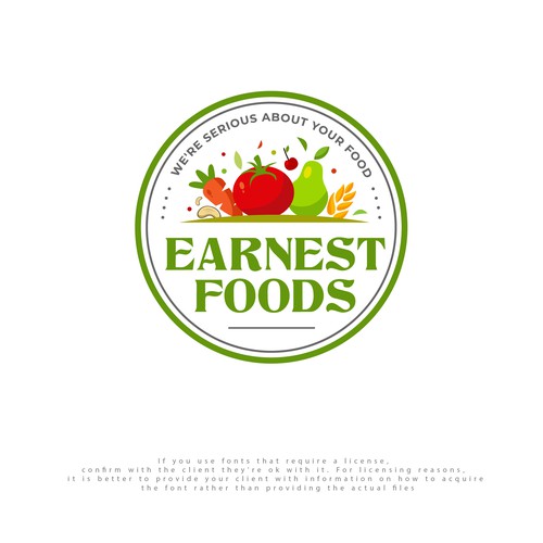 grocery store logo design