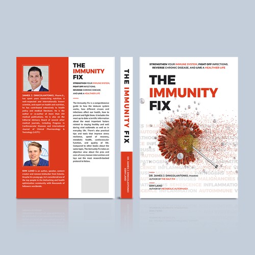 Health Immune System Book Design by Divya Balu