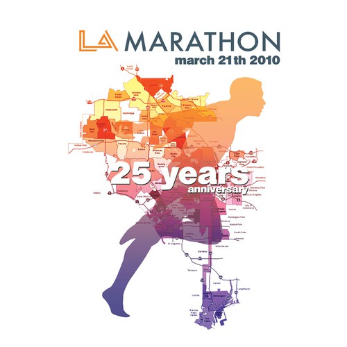 LA Marathon Design Competition Design by seabell