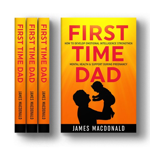 Book cover art appealing to First Time Dad & Expectant Mums Design réalisé par Trivuj