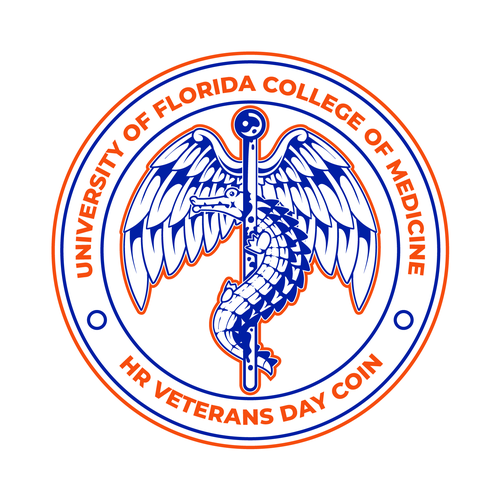 University of Florida Veterans Day Coin Contest Design by abiedt