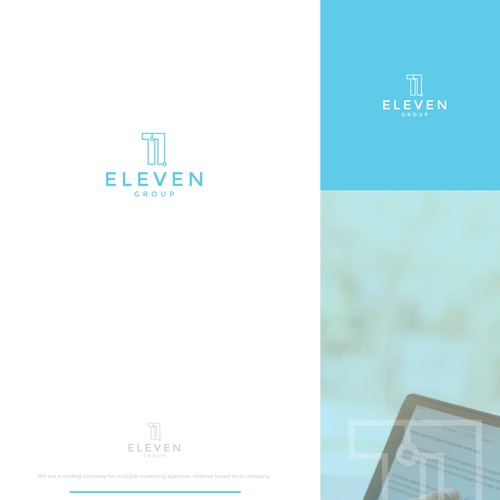 Eleven Group Logo Design by Zane•