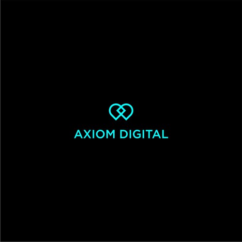 axiom digital logo design Design by MarJoe