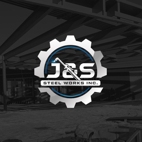 Welding shop fabrication logo Design by Lyna✎