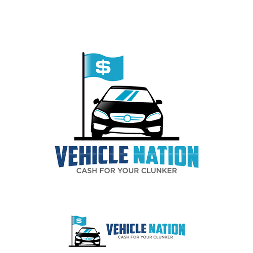 Vehicle Nation Seeks Logo For Junk Car Business. Design by ryART