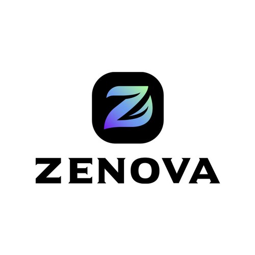 Zenova Logo: Revolutionary suite of health and wellness mobile apps Design by deb•o•nair