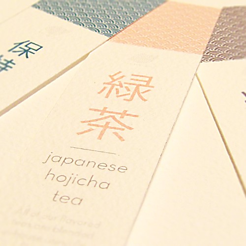 20139gphさんのCreate a label for Flavored Japanese Tea Tinデザイン