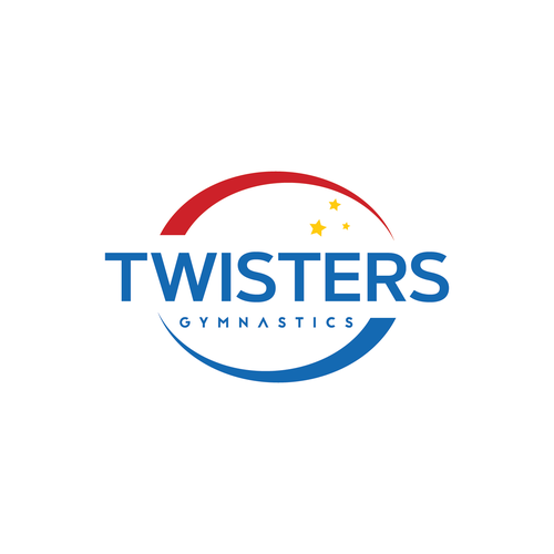 Twister Gymnastics Logo Rebrand - Modern, Exciting, Clean Logo Update for Kids Gymnastics Facility Design by Vinzsign™