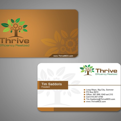 Create the next stationery for Thrive デザイン by Maryo Art