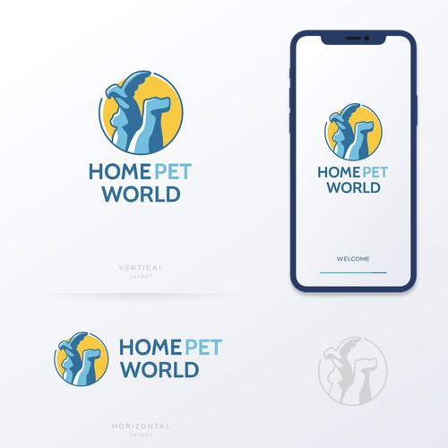 Brand for retail pet products Design by designing.infinity