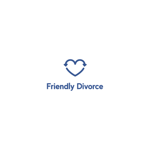 Friendly Divorce Logo Design by M851design
