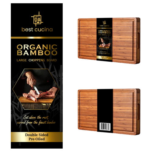 Bamboo Chopping Board Colour Card (2 Bamboo Chopping Board Models) Design by Looly
