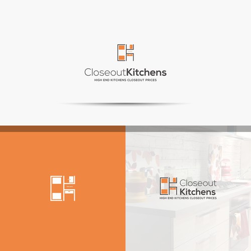 kitchen cabinet website logo Design by ditjoypro