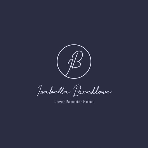 Create a powerful logo for Isabella Breedlove a new artist in the Country Music and she's Latina! Design by John3:16✅