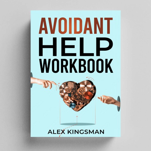 Workbook book cover on Avoidant Attachment Style Design by NoBoundaries