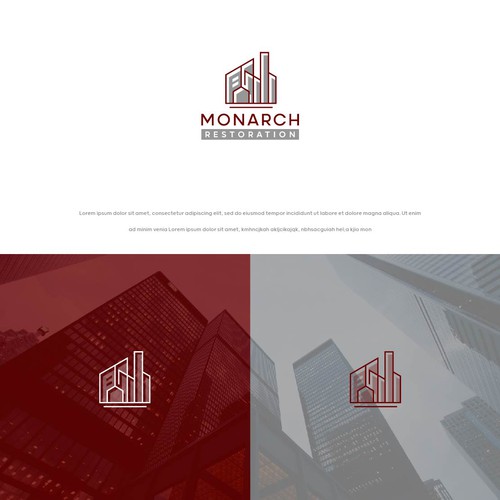 Design a modern clean logo package for a restoration company Design by Danny A