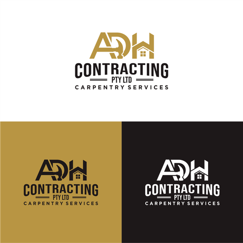 Carpentry business looking for a new and attractive logo. Design by brightshine