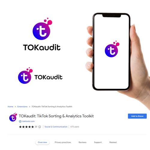 Logo for TikTok Software - Simple Minimal Icon Design needed Design by clickasaur